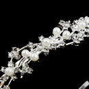 Women Girls Ladies Fashionable Crystal Faux Pearls Headband Tiara Crown Wedding Bridal Party Supplies