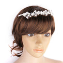 Women Girls Ladies Fashionable Crystal Faux Pearls Headband Tiara Crown Wedding Bridal Party Supplies
