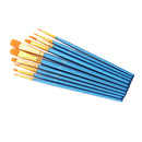 10pcs Assorted Size Paint Brushes for Artist Painting Hobby Models Craft professional