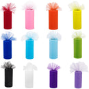 Polyester Tulle Roll For Wedding Car Decoration Gift Wrap Party Ornament Craft Supplies DIY Royal Blue