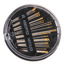 30Pcs Assorted Hand Sewing Needles Embroidery Mending Craft Quilting