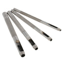 4pcs Leather Craft Punch Belt Hole Metal Punching DIY Tool Set 2 3 4 5mm