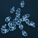 50pcs Mini Blue Pacifiers Baby Shower Favor For Party Decoration Bag Filler