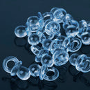 50pcs Mini Blue Pacifiers Baby Shower Favor For Party Decoration Bag Filler