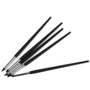 Flexible Clay Sculpting Clay Shaping Pen Scraping Art Craft Tool Pack Of 5PCS Black
