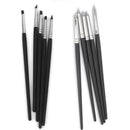 Flexible Clay Sculpting Clay Shaping Pen Scraping Art Craft Tool Pack Of 5PCS Black