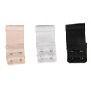 Women's Comfortable Bra Extenders Band Bra Extension Straps 2 Rows 2Hooks