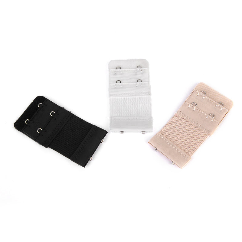 Women's Comfortable Bra Extenders Band Bra Extension Straps 2 Rows 2Hooks