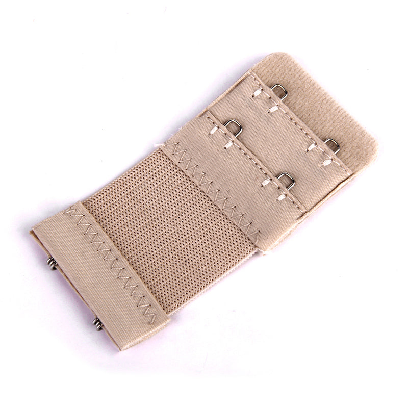 Women's Comfortable Bra Extenders Band Bra Extension Straps 2 Rows 2Hooks