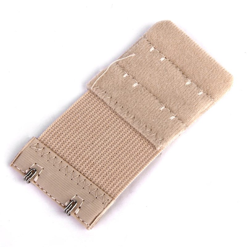 Women's Comfortable Bra Extenders Band Bra Extension Straps 2 Rows 2Hooks
