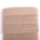 Elastic 3-Eye Hook Bra Extension Extender 3pcs Black Nude White