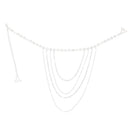 Bridal Wedding Prom Dress Beaded Rhinestone Bra Straps One Pair