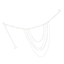 Bridal Wedding Prom Dress Beaded Rhinestone Bra Straps One Pair