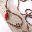 Birch Wood Outdoor Swing Set Seat with Rope