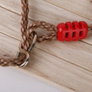 Birch Wood Outdoor Swing Set Seat with Rope