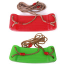 Portable Heavy Duty Plastic Garden Swing Seat Set Tree Outdoor with Rope