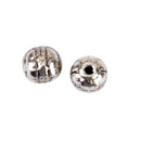 100 Antique Tibetan Silver Charms Spacer Beads DIY Jewelry Bracelet Findings