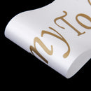 Satin Ribbon Mummy To Be Writing Sash Baby Shower Party Supplies