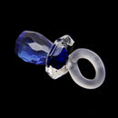 Crystal Elegant Pacifier Wedding Birthday Party Supplies Blue And Clear