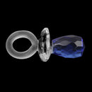 Crystal Elegant Pacifier Wedding Birthday Party Supplies Blue And Clear