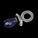 Crystal Elegant Pacifier Wedding Birthday Party Supplies Blue And Clear