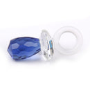 Crystal Elegant Pacifier Wedding Birthday Party Supplies Blue And Clear