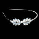 Cute Kids Children Rhinestone Headband Headwear Hair Ornament Wedding Birthday Party Supplies Silver