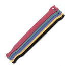 Nylon Straps Fastener Cable Tie Wire Hook and Loop Organiser 5pcs 5 Colors
