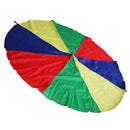 6.5 Feet 8 Handles Children Kid Rainbow Parachute Training Toy Game Colorful
