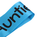 Auntie to be Writing Baby Shower Party Sash Blue