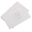 Hollow Out MR&MRS Name Place Cards Wedding Party Birthday Supplies Pack Of 50PCS White