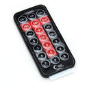 Set Of Compact Plug And Play Car MP3 Player FM Brodcast Modulator With Remote Control & 1 GB TF Card Red
