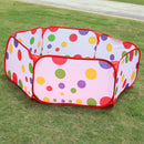 Foldable Children Ocean Balls Pit Pool Play Toy Tent for Kids Playing/Gift