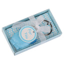Lovely Baby Boy Keyring Keychain Keyfob Wedding Birthday Party Supplies Blue 9.5 x 5 x 1.7cm