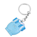 Lovely Baby Boy Keyring Keychain Keyfob Wedding Birthday Party Supplies Blue 9.5 x 5 x 1.7cm