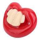 Funny Rabbit Teeth Baby Nipple Infant Pacifier Orthodontic Pacifier Teether