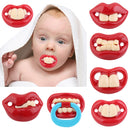 Funny Rabbit Teeth Baby Nipple Infant Pacifier Orthodontic Pacifier Teether