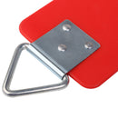 Red Plastic Swing Set Seat Outdoor Garden