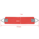Red Plastic Swing Set Seat Outdoor Garden