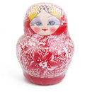 10PCS Multi-Color Painted Wooden Girl Russian Nesting Dolls