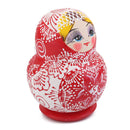 10PCS Multi-Color Painted Wooden Girl Russian Nesting Dolls