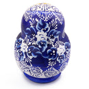 10PCS Painted Flowers Wooden Russian Nesting Dolls