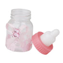12pcs Small Plastic Bottles for Baby Shower Party Favours Kids Gift Bag Fillers Candy Filling Bottles Pink