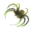 Plastic PVC Spider Model Kids Toy 12pcs Multi-color