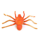 Plastic PVC Spider Model Kids Toy 12pcs Multi-color