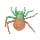 Plastic PVC Spider Model Kids Toy 12pcs Multi-color