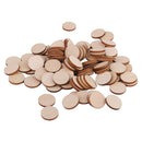 Wooden Round Shaped Embellishments Card Making Scrapbooking Decoupage Sign Making Plaques DIY Craft Supplies PACK OF 100PCS 20mm