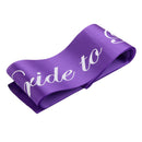 Bride To Be Writting Purple Sash Hens Night Wedding Shower