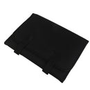 Baby Toddler Nylon Foldable Two Mesh Pocket Diaper Pad Changing Mat Black
