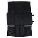 Baby Toddler Nylon Foldable Two Mesh Pocket Diaper Pad Changing Mat Black